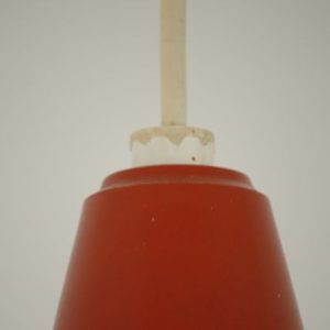 Small red pendant light