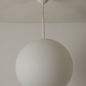Sphere pendant light by Glashütte Limburg.