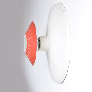 Space age ceiling light by Louis Kalff SOLD