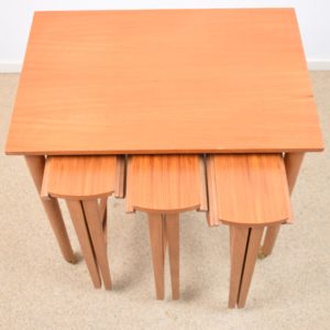 Nesting tables by Poul Hundevad  SOLD