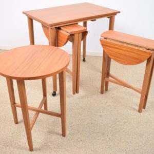 Nesting tables by Poul Hundevad  SOLD