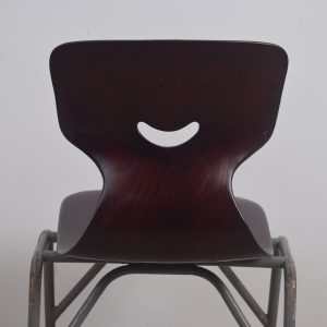 20x Industrial school chair by Galvanitas SOLD