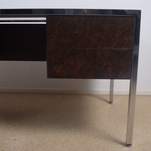 Leather executive desk 70's Sold