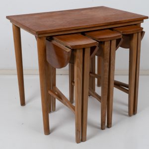 Nesting table by Poul Hundevad SOLD