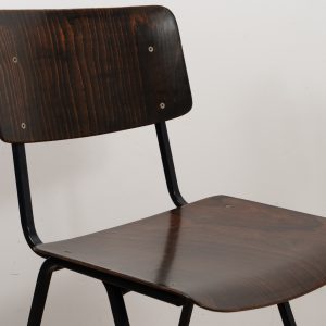 8x Industrial chair by Galvanitas (Brown - Blue) sold