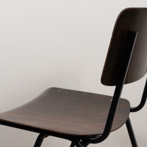 8x Industrial chair by Galvanitas (Brown - Blue) sold