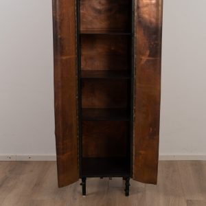 Patinated copper cupboard by Wout Wessemius SOLD