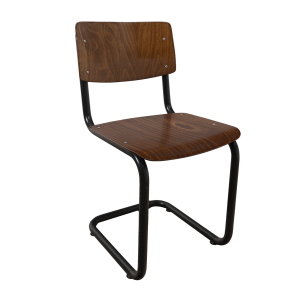 Industrial chair tubular frame (Grey - Brown) SOLD