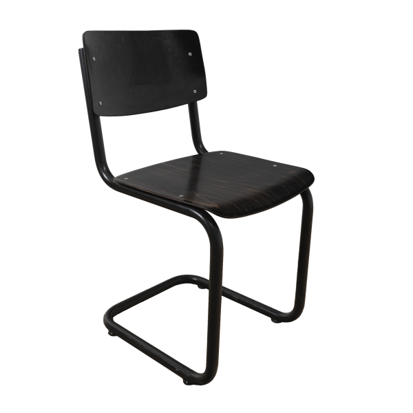 Industrial chair tubular frame (Black - Black SOLD