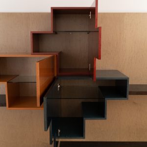 Tower & Plus Bookcase and wall cabinet by Giorgio Saporiti