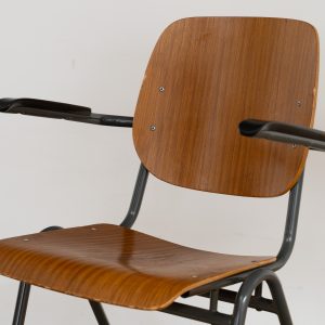 30x Stackable Industrial chair with armrests SOLD