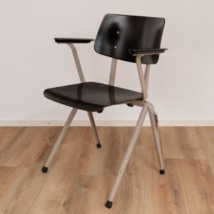 15x s17 Industrial chair with armrests by Galvanitas