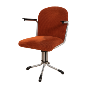 Model 356 Office chair (red) by WH. Gispen