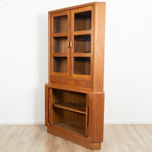 Corner cabinet by Dyrlund