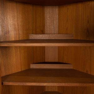 Corner cabinet by Dyrlund