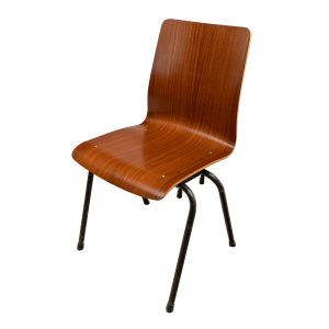 50x Industrial stackable dining chair