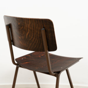 10x Vintage school chairs by Marko