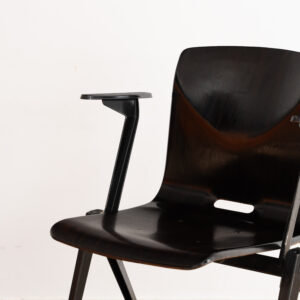45x Model S22 industrial chair with armrests by Galvanitas