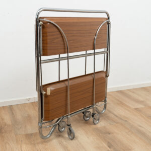 Foldable serving trolley by Bremshey & Co